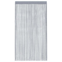 Tende a Filo 2 pz Grigio Chiaro 140x250 cm 4102050