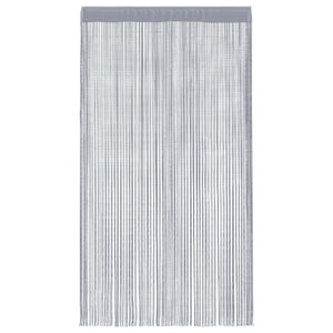 Tende a Filo 2 pz Grigio Chiaro 140x250 cm 4102050