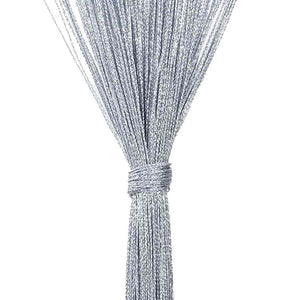 vidaXL Tende a Filo 2 pz Grigio Chiaro 140x250 cm