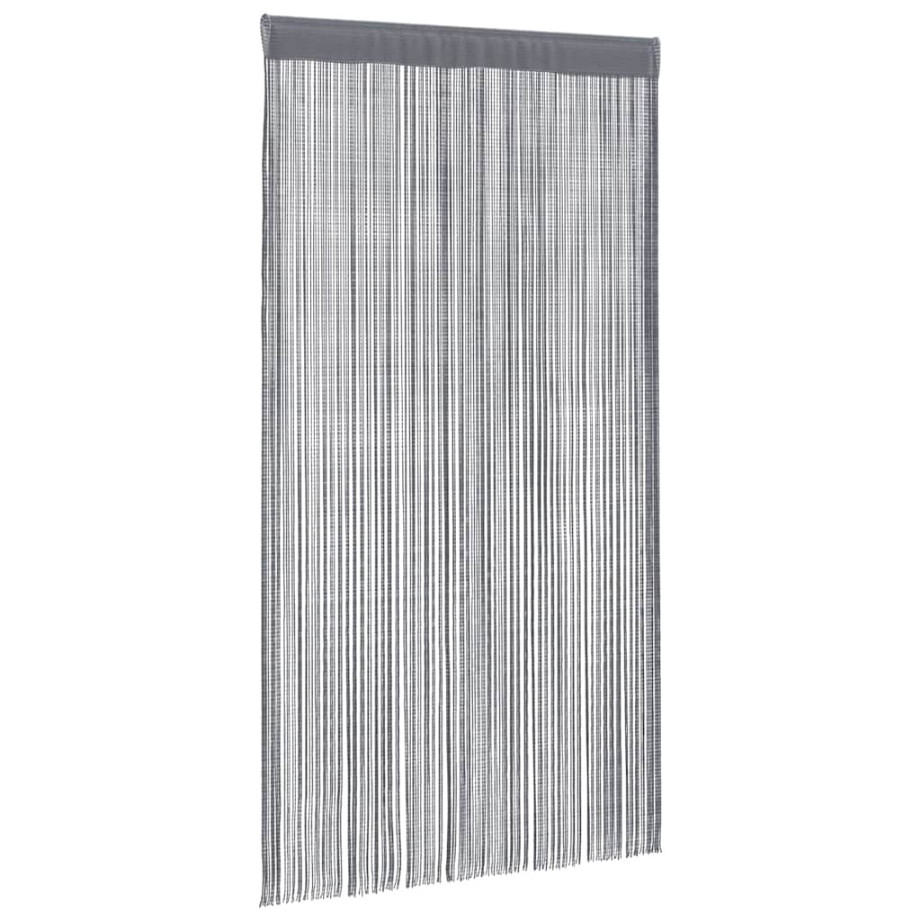 Tende a fili 2 pz Antracite 100x250 cm 4102051