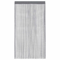 Tende a fili 2 pz Antracite 100x250 cm 4102051