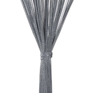 vidaXL Tende a Filo 2 pz Antracite 100x250 cm