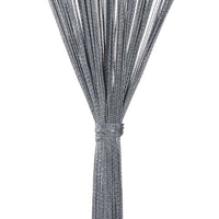 Tende a fili 2 pz Antracite 140x250 cm 4102052