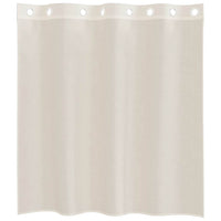 Tende in Voile con Occhielli 2 pz Crema 140x140 cm 4102071