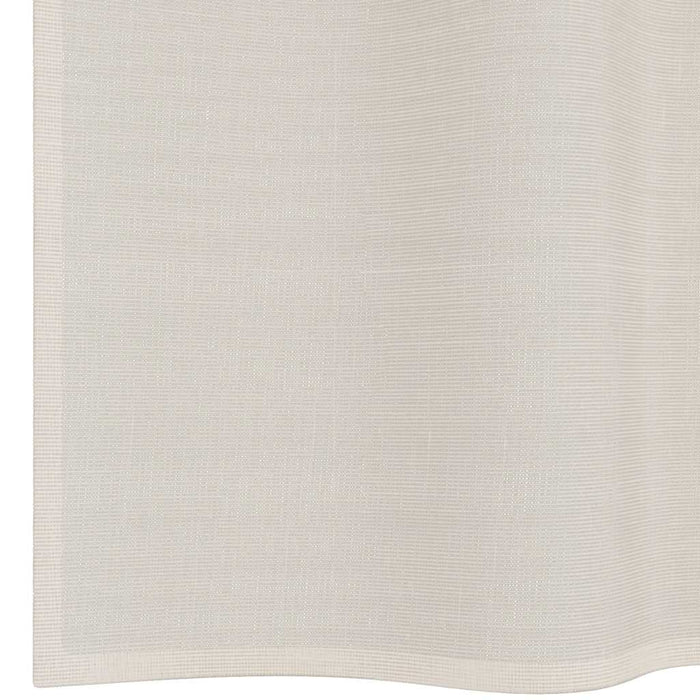Tende in Voile con Occhielli 2 pz Crema 140x140 cm 4102071