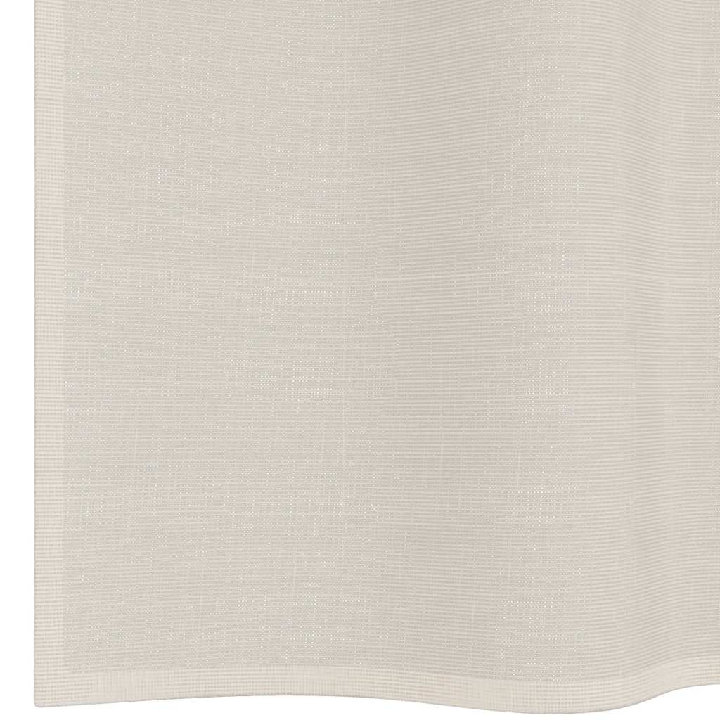 Tende in Voile con Occhielli 2 pz Crema 140x225 cm 4102073