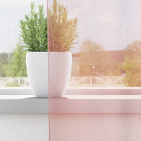 Tende in Voile con Occhielli 2 pz Rosa Chiaro 140x175 cm 4102084