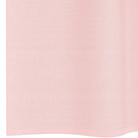 Tende in Voile con Occhielli 2 pz Rosa Chiaro 140x175 cm 4102084