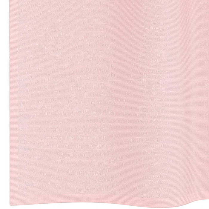 Tende in Voile con Occhielli 2 pz Rosa Chiaro 140x175 cm 4102084