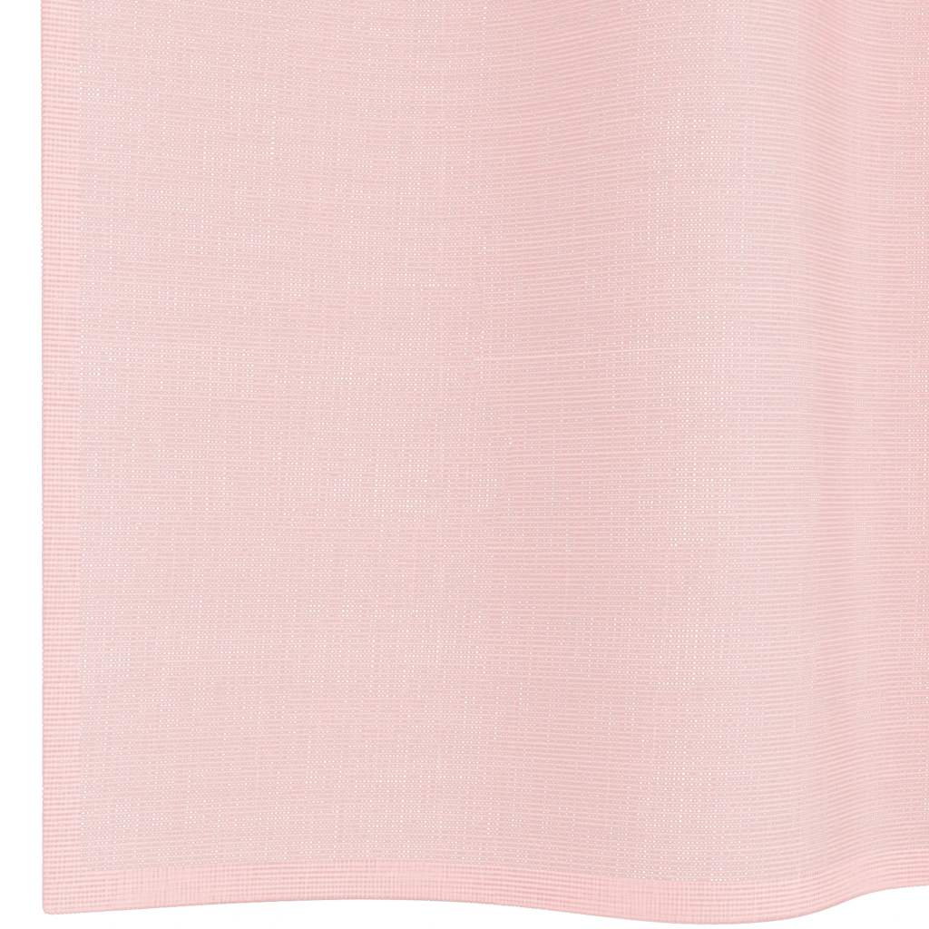 Tende in Voile con Occhielli 2 pz Rosa Chiaro 140x260 cm 4102087