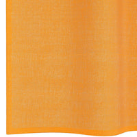 Tende in Voile con Occhielli 2 pz Arancio 140x175 cm 4102090