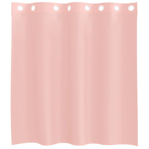 Tende in Voile con Occhielli 2 pz Rosa 140x140 cm 4102095