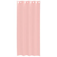 Tende in Voile con Occhielli 2 pz Rosa 140x245 cm 4102098