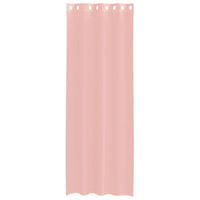 Tende in Voile con Occhielli 2 pz Rosa 140x300 cm 4102100