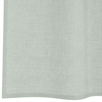 Tende in Voile con Occhielli 2 pz Grigio Chiaro 140x245 cm 4102110