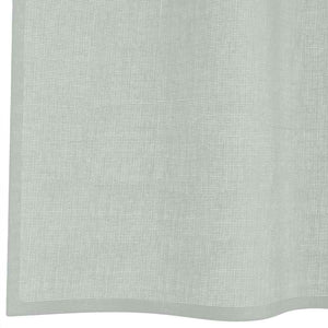 Tende in Voile con Occhielli 2 pz Grigio Chiaro 140x245 cm 4102110