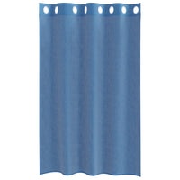 Tende in Voile con Occhielli 2 pz Blu Reale 4102114