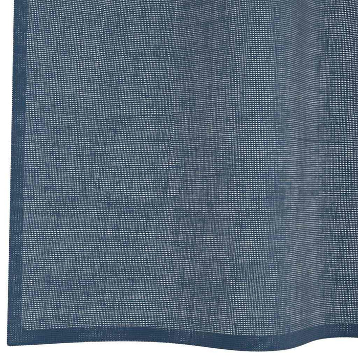 Tende in Voile con Occhielli 2 pz Blu Reale 4102117