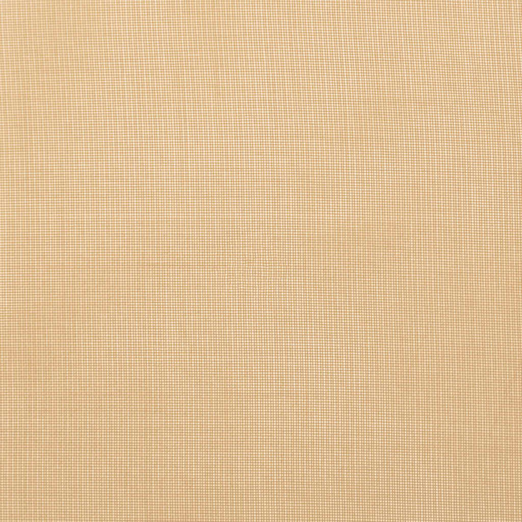 Tende in Voile con Occhielli 2 pz Sabbia 4102119