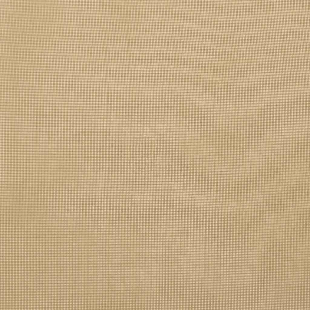 Tende in Voile con Occhielli 2 pz Sabbia 4102120