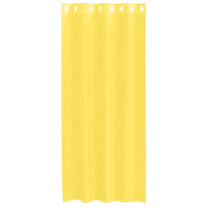 Tende in Voile con Occhielli 2 pz Giallo 4102133