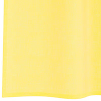 Tende in Voile con Occhielli 2 pz Giallo 4102133