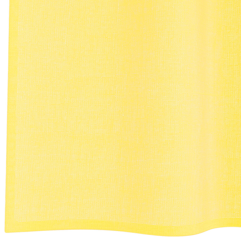 Tende in Voile con Occhielli 2 pz Giallo 4102136