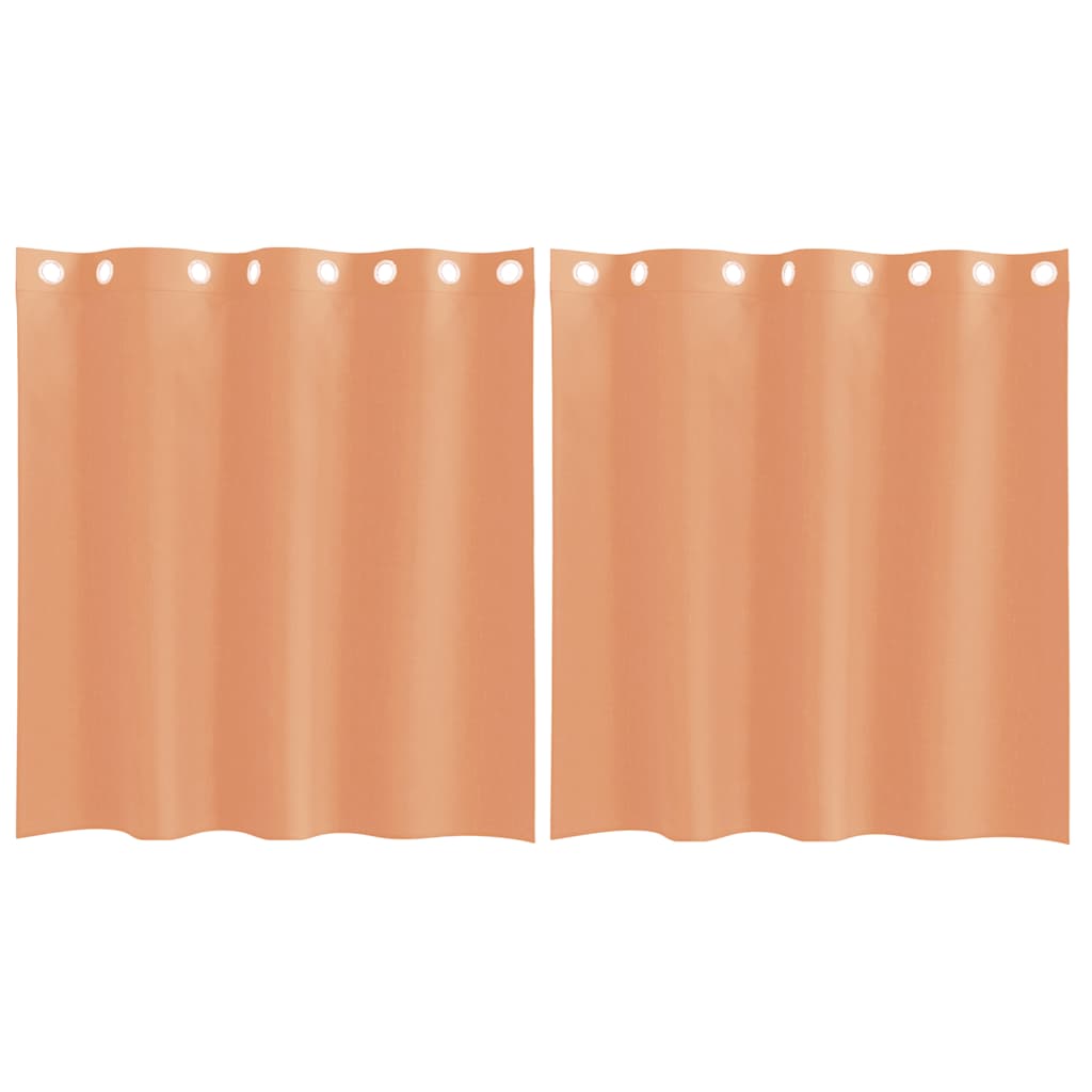 Tende in Voile con Occhielli 2 pz Terracotta 4102137