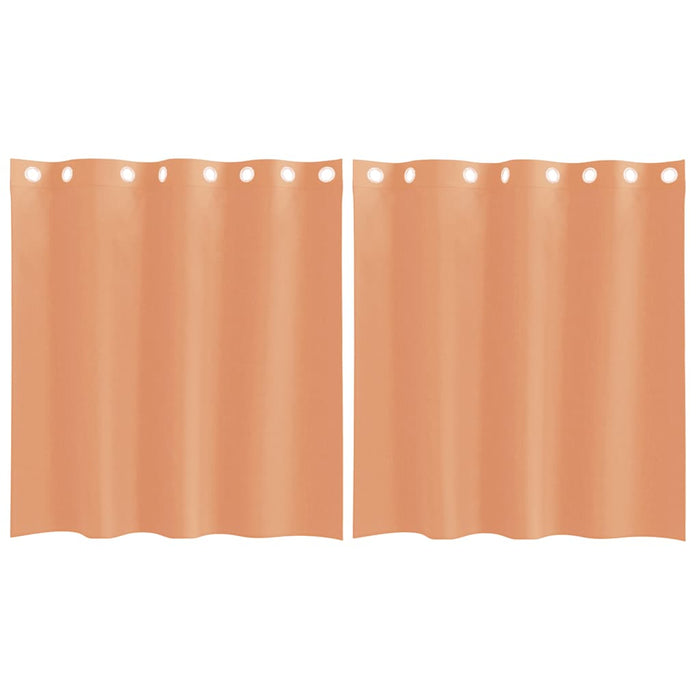 Tende in Voile con Occhielli 2 pz Terracotta 4102137