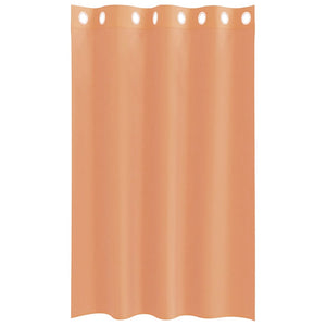 Tende in Voile con Occhielli 2 pz Terracotta 4102138