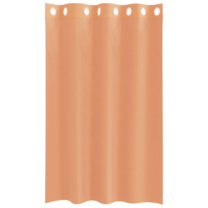 Tende in Voile con Occhielli 2 pz Terracotta 4102138