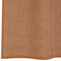 Tende in Voile con Occhielli 2 pz Terracotta 4102138