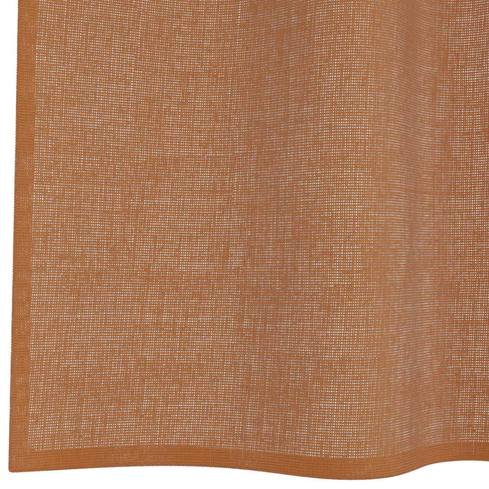 Tende in Voile con Occhielli 2 pz Terracotta 4102138