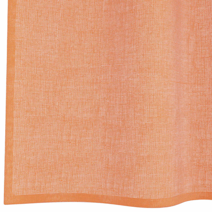 Tende in Voile con Occhielli 2 pz Terracotta 4102140
