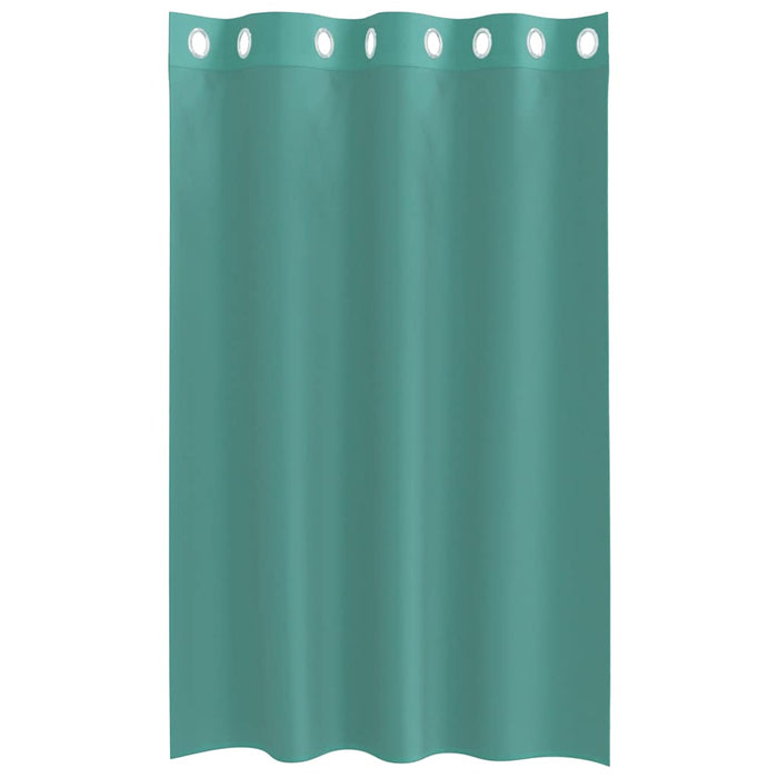 Tende in Voile con Occhielli 2 pz Turchese 4102144