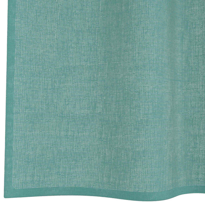 Tende in Voile con Occhielli 2 pz Turchese 4102146