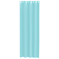 Tende in Voile con Occhielli 2 pz Turchese 4102148