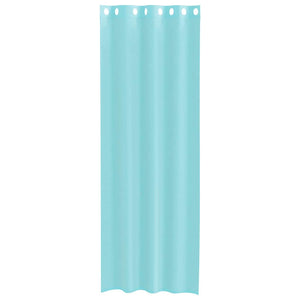Tende in Voile con Occhielli 2 pz Turchese 4102148