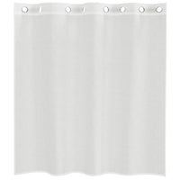 Tende in Voile con Occhielli 2 pz Bianco 4102149