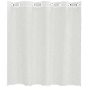 Tende in Voile con Occhielli 2 pz Bianco 4102149