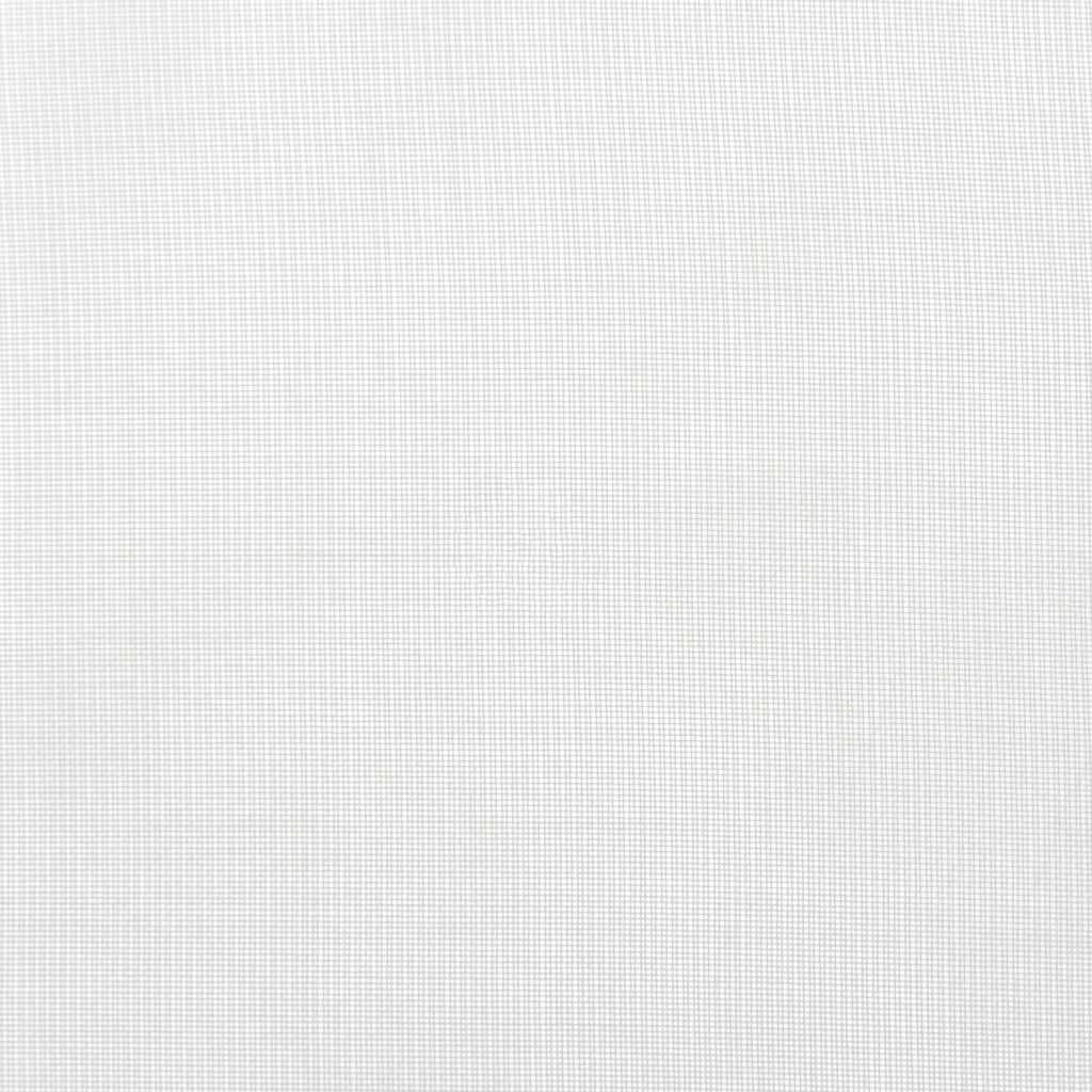 Tende in Voile con Occhielli 2 pz Bianco 4102149