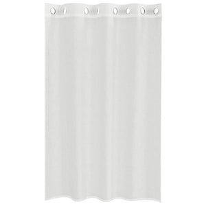 Tende in Voile con Occhielli 2 pz Bianco 4102150