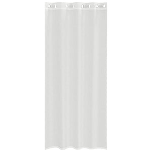 Tende in Voile con Occhielli 2 pz Bianco 4102152