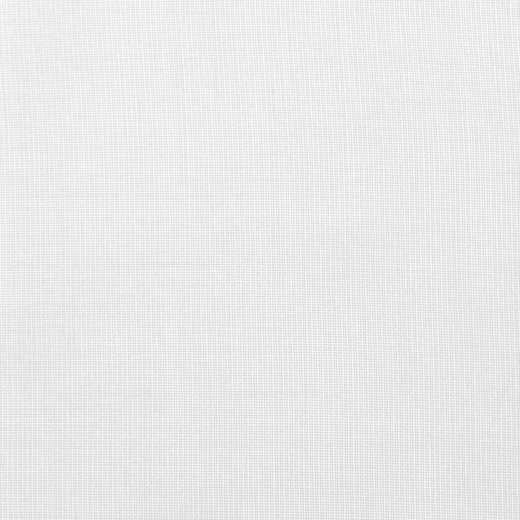 Tende in Voile con Occhielli 2 pz Bianco 4102152