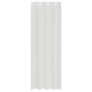 Tende in Voile con Occhielli 2 pz Bianco 4102154