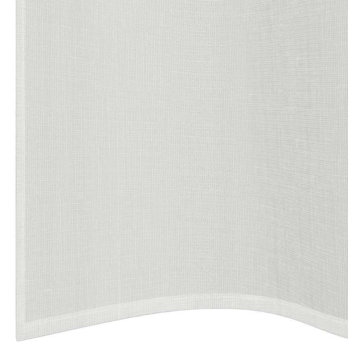 Tende in Voile con Occhielli 2 pz Bianco 4102154