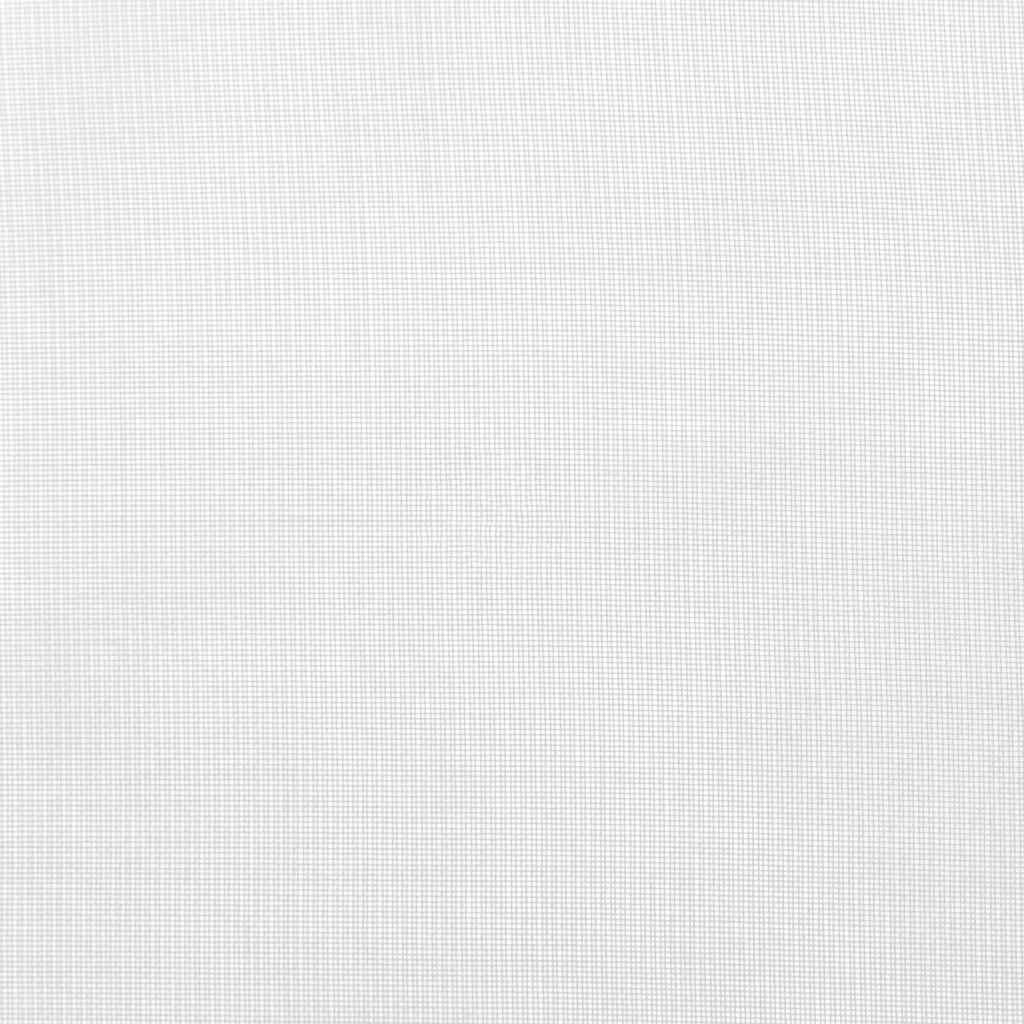 Tende in Voile con Occhielli 2 pz Bianco 4102154