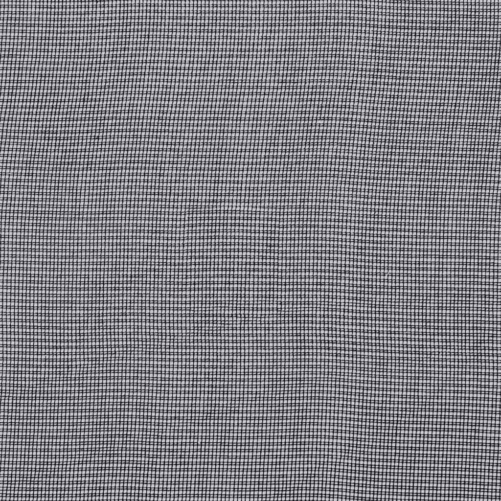 Tende in Voile con Tasche per Aste 2 pz Nero 4102168