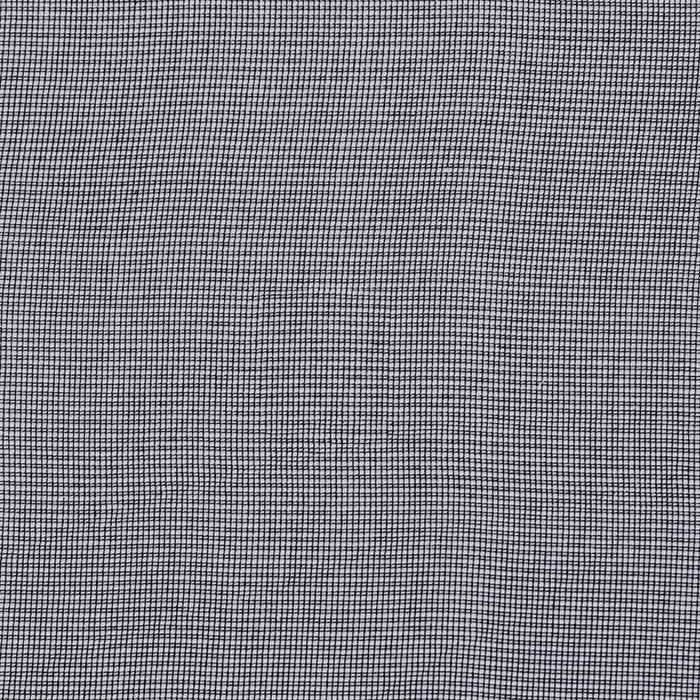 Tende in Voile con Tasche per Aste 2 pz Nero 4102168