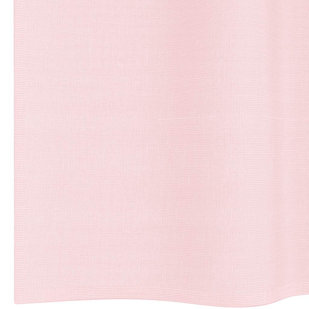 Tende in Voile con Tasche per Aste 2 pz Rosa Chiaro 4102190